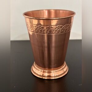 WITH LOVE FROM ABSOLUT ELYX, BEAUTIFULLY HANDCRAFTED COPPER TUMBLER 12 oz. CAPAC